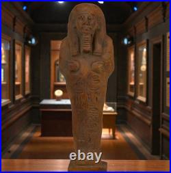 Unique Egyptian Artifacts Of Authentic Pharaonic Statue Of Egyptian Ushabti Bc