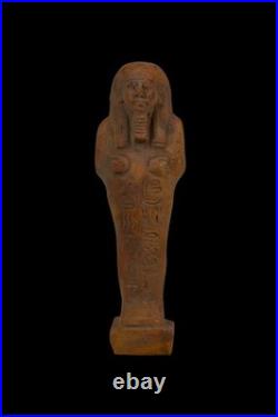 Unique Egyptian Artifacts Of Authentic Pharaonic Statue Of Egyptian Ushabti Bc