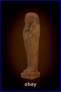 Unique Egyptian Artifacts Of Authentic Pharaonic Statue Of Egyptian Ushabti Bc