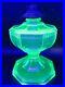 Uranium-Green-Glass-8-Paneled-Hefty-Kerosene-Oil-Wick-Lamp-Unique-Antique-EAPG-01-fwwh
