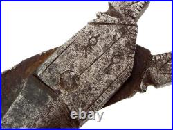 Victorian Era or Earlier Antique Steel Engraved Scissors