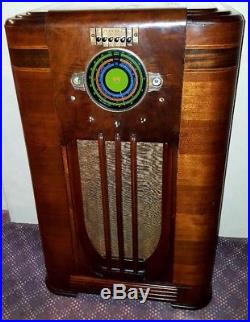 Vintage 1937 Rare Arvin 1237d Phantom Prince 12 Tube Antique Radio Scarce