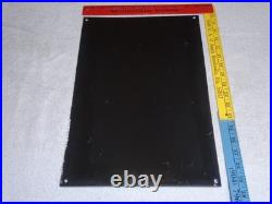 Vintage 1939 Sunoco Mickey Mouse Hunting 16 Porcelain Metal Gasoline & Oil Sign