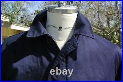 Vintage 1950s Navy Blue N-4 Deck Jacket Size 42R Rare