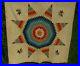 Vintage-Amish-Lone-Center-Star-Handmade-Quilt-Hand-Stitched-Quilted-75-x75-01-hk