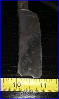 Vintage Antique 1 Wide Unmarked Straight Razor Barber Notch