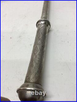 Vintage/Antique 12 Silver Metal Torah Finger Yad Pointer