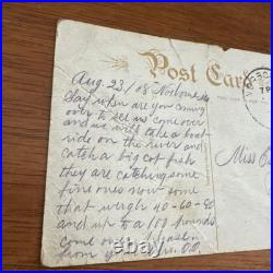 Vintage Antique 1900s Are You There Telephone Don't Sow Oats Reaping Postcard