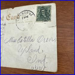 Vintage Antique 1900s Are You There Telephone Don't Sow Oats Reaping Postcard