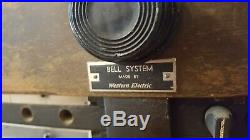 Vintage Antique Bell System Western Electric 556A Telephone Switchboard USA