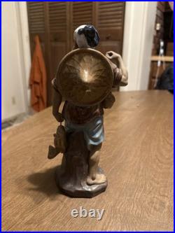 Vintage Antique Chinese Sheeshan Chinese Mudman Figurine Hand Painted