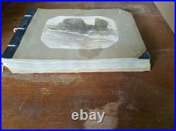 Vintage Antique Connecticut History Scrapbook Circa 1933 HARTFORD times