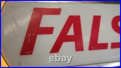 Vintage /Antique Falstaff Beer Neon Sign Works