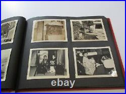 Vintage Antique Phtograph Lot Collection Temple Buddha Art Japan Album Post Ww2