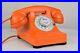 Vintage-Antique-Post-War-Western-Electric-302-Telephone-Orange-Fully-Working-01-htr