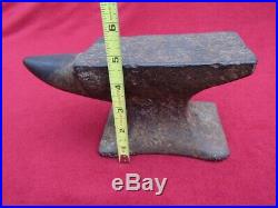 Vintage/Antique Small 14 Lb 6 oz. Blacksmith/Knife Makers Anvil WithHorn, 9 Long