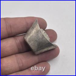 Vintage Antique Tibetan Old Bronze Bar Coin With Rare Inscription