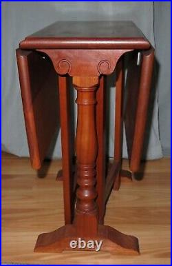 Vintage Bartley Collection Drop Leaf Gate Leg Table Salesman Sample