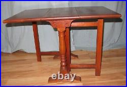 Vintage Bartley Collection Drop Leaf Gate Leg Table Salesman Sample