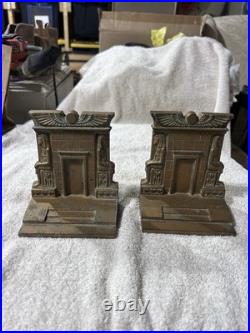 Vintage Bookends Pair Antique Collectible. Difficult to find. Very collectible