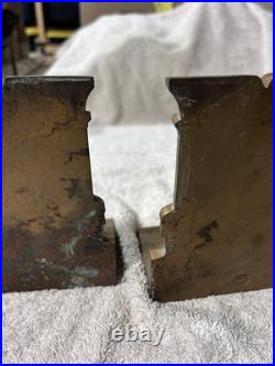 Vintage Bookends Pair Antique Collectible. Difficult to find. Very collectible