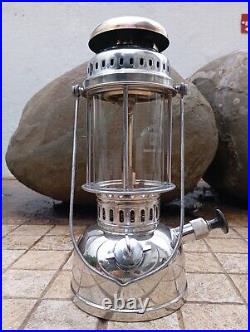 Vintage Brass Lamp Lantern Petromax Hipolito Smallest 150 Cp Pressure Kerosene