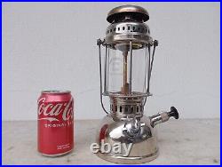 Vintage Brass Lamp Lantern Petromax Hipolito Smallest 150 Cp Pressure Kerosene