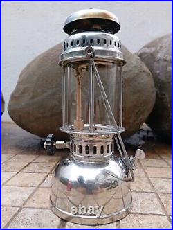 Vintage Brass Lamp Lantern Petromax Hipolito Smallest 150 Cp Pressure Kerosene