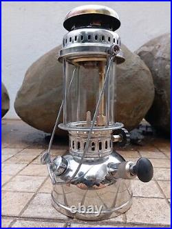 Vintage Brass Lamp Lantern Petromax Hipolito Smallest 150 Cp Pressure Kerosene