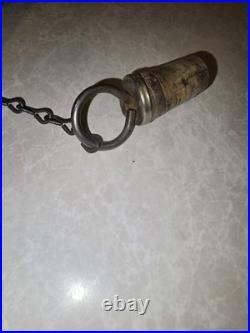 Vintage Civil War M1858 Canteen Antique Original Smooth Side 1800s Cork & Sling