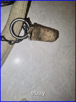 Vintage Civil War M1858 Canteen Antique Original Smooth Side 1800s Cork & Sling