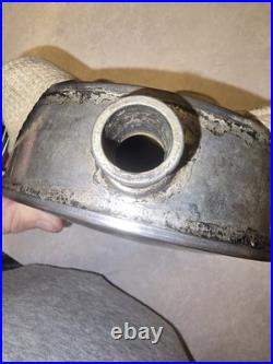 Vintage Civil War M1858 Canteen Antique Original Smooth Side 1800s Cork & Sling