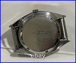 Vintage Collectible Rare Original Dial Hmt Hand Winding Steel Wrist Watch