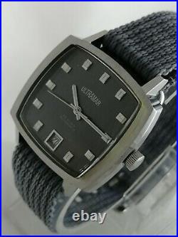 Vintage Collectible Ultramar Men's Automatic Date Wrist Watch Swiss