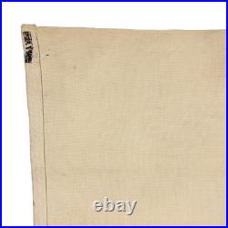 Vintage Cotton Sewn Chile Flag Old Cloth Antique Distress Textile Art Chilean