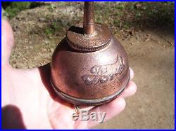 Vintage Ford script 1908 dated antique tool kit Oil can auto promo oiler part
