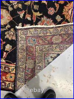 Vintage Hallway-Runner Rug Hand-Knotted Collectible Antique Rug (10'1 x 3'11)