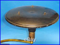 Vintage M. G. Wheeler Sight Light Mid-century Industrial Design Table Lamp Works