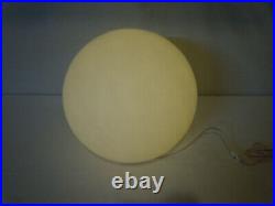Vintage Mid Century Modern MCM Globe Ball Floor Table Lamp Light