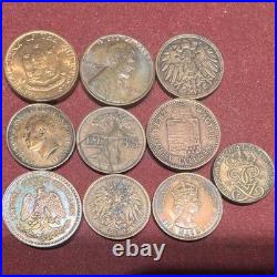 Vintage Old Copper Coin Set Authentic Antique Coins for Investment