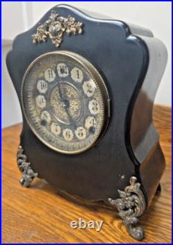 Vintage RARE Antique Ansonia mantel clock Ansonia Clock Co. New York