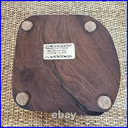 Vintage Sherwood Forest Product Michael Elkan Style Live Edge Wood Trinket Box