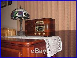 Vintage old wood antique tube radio ZENITH model 6S527 A real Gem here