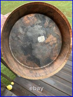 Vintage or antique hand-hammered copper jug or pitcher
