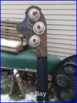 Vtg Antique B&o Baltimore Ohio Railroad Grs Quadrant Semaphore Cpl Signal Light