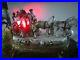 Vtg-Antique-HORSE-CARRIAGE-with-LIGHT-Ceramic-Metal-Rare-TABLE-DISPLAY-13x11-01-hp