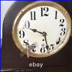 WORKING! 1930s SETH THOMAS 8 DAY MANTLE CLOCK, CYMBAL #1 Movement # 89I, Tested