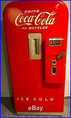 WORKING Vintage Working Cooling Vendo 39 Antique Coke Machine
