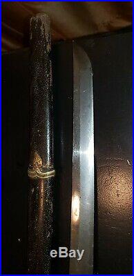 WWII Japanese Army officer's samurai sword antique kai gunto collectible ww2