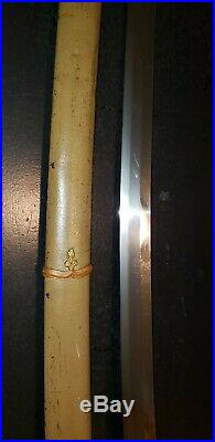 WWII Japanese Army officer's samurai sword antique shin gunto collectible ww2
